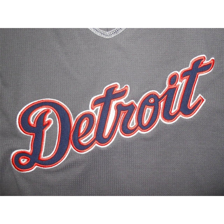 DETROIT TIGERS MENS L LARGE by MAJESTIC JERSEY 62LZ Image 6