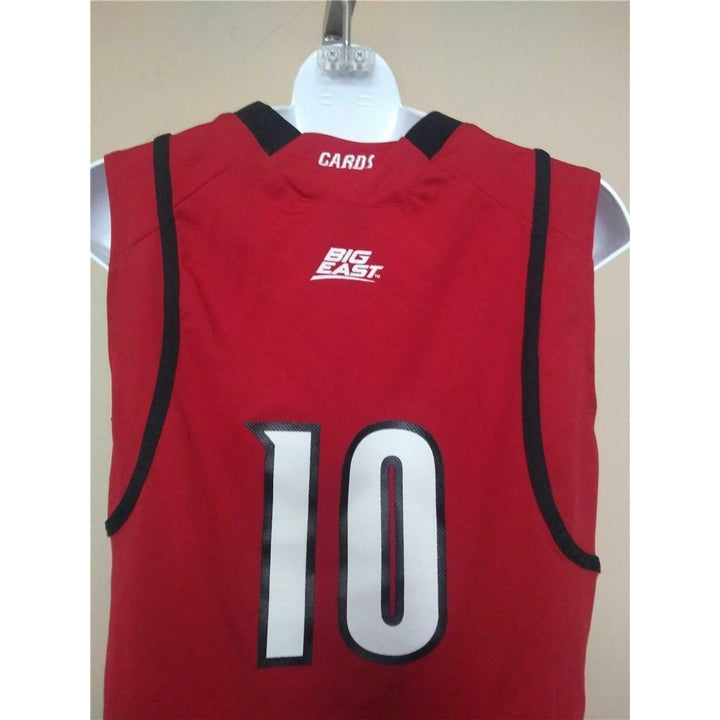 Minor Flaw Louisville Cardinals Big East 10 Youth Size S 8 Adidas Jersey Image 4