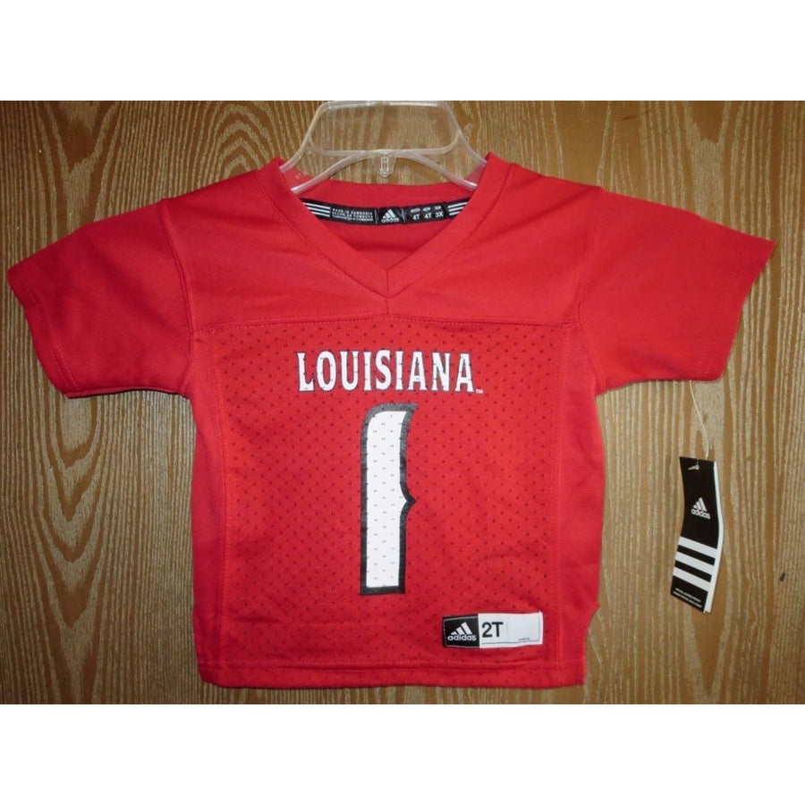 Louisville Cardinals 1 Toddler Size 2T Adidas Jersey Image 1