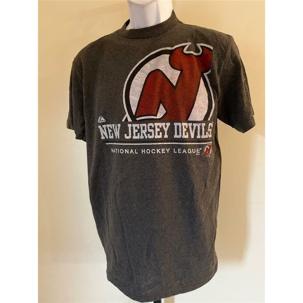 Jersey Devils Youth Size XL Gray Shirt Image 2