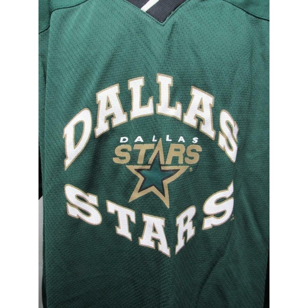 New Dallas Stars Youth Size XL XLarge (18) Green Long Sleeve Jersey Image 2