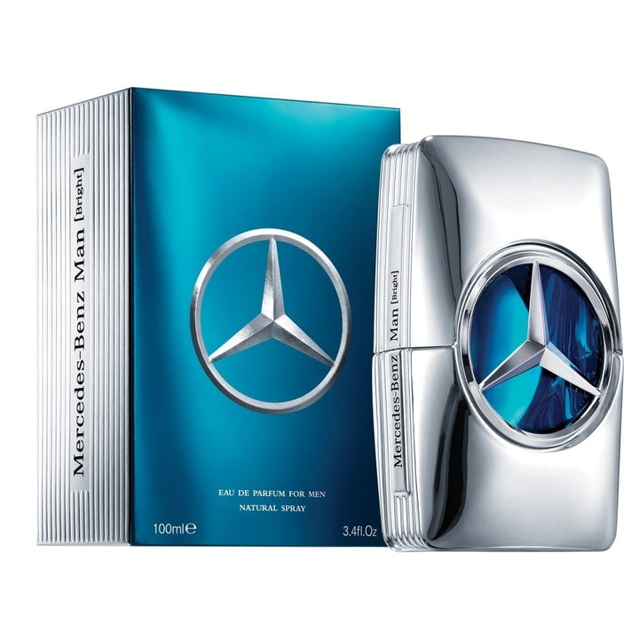 Mercedes Benz Bright EDP Spray for Men 3.4 Oz Aromatic Fragrance Gift Set Image 1