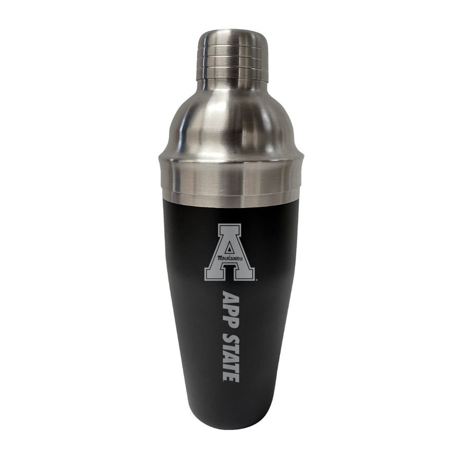 Appalachian State NCAA Official 24 oz Engraved Stainless Steel Cocktail Shaker College Team Spirit Drink Mixer Image 1