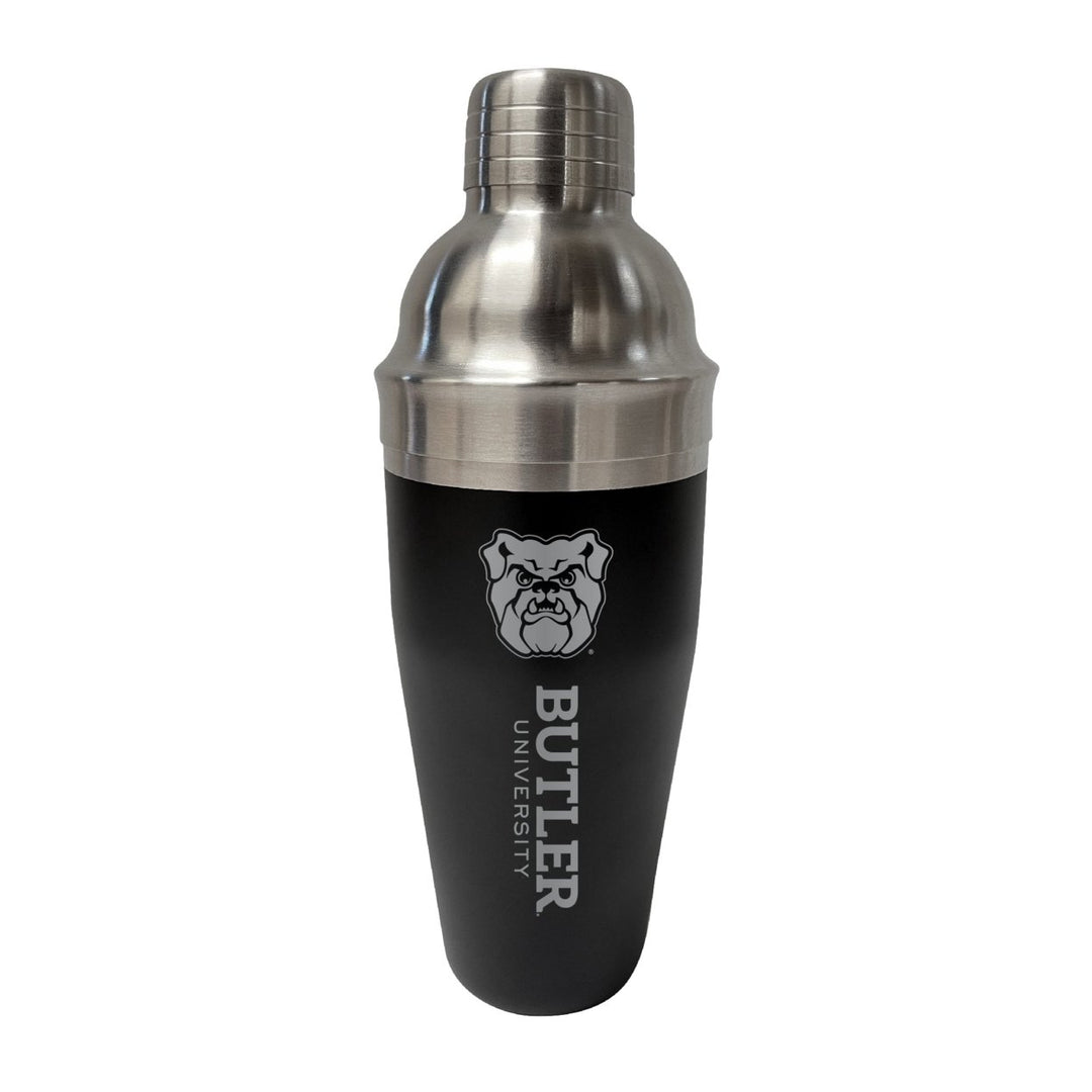 Butler Bulldogs NCAA Official 24 oz Engraved Stainless Steel Cocktail Shaker College Team Spirit Drink Mixer Image 1