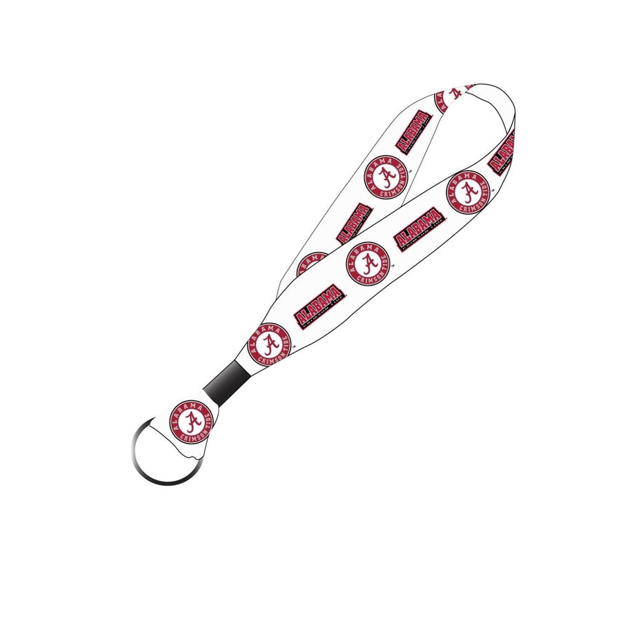 Alabama Crimson Tide NCAA Spirit Cloth Keychain Lanyard Image 1