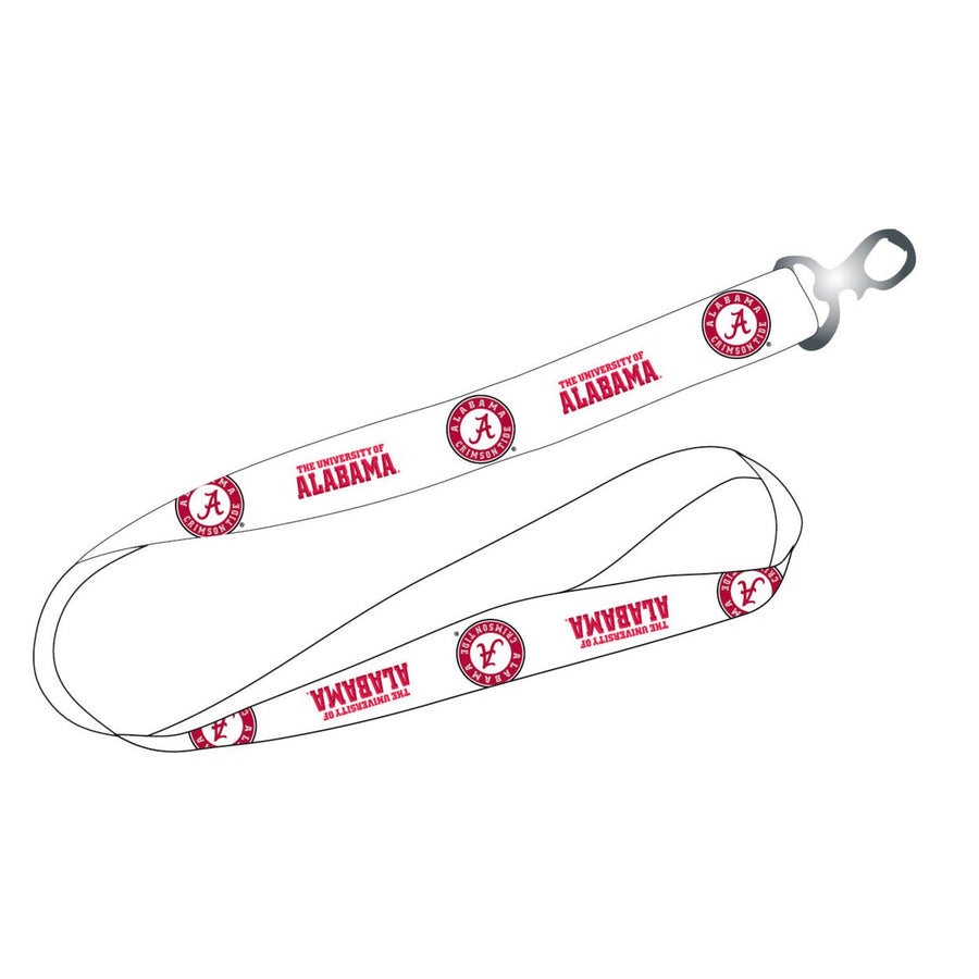 Ultimate Sports Fan Lanyard - Alabama Crimson Tide Spirit Durable Polyester Quick-Release Buckle and Heavy-Duty Clasp Image 1