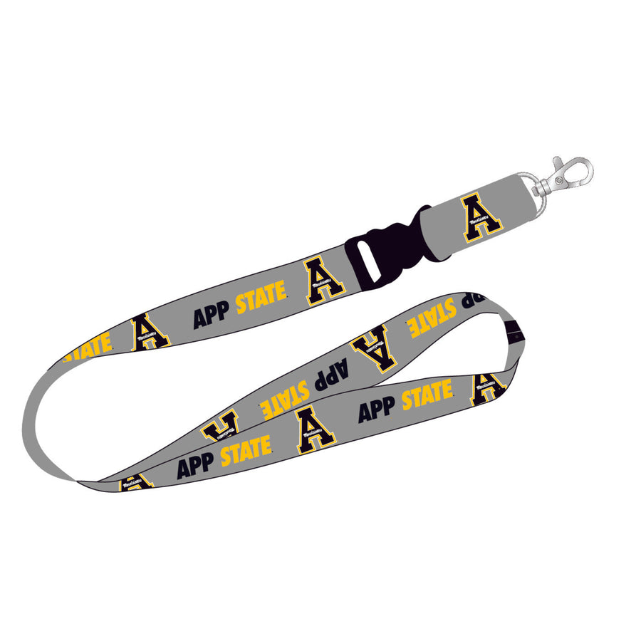 Ultimate Sports Fan Lanyard - Appalachian State Spirit Durable Polyester Quick-Release Buckle and Heavy-Duty Clasp Image 1