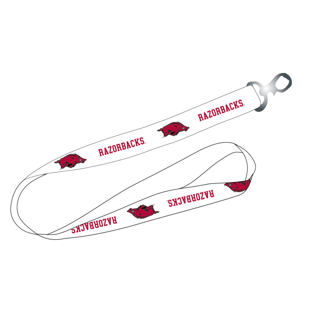 Ultimate Sports Fan Lanyard - Arkansas Razorbacks Spirit Durable Polyester Quick-Release Buckle and Heavy-Duty Clasp Image 1