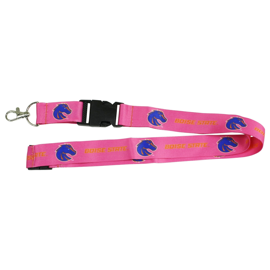 Boise State Broncos Pink Lanyard Image 1