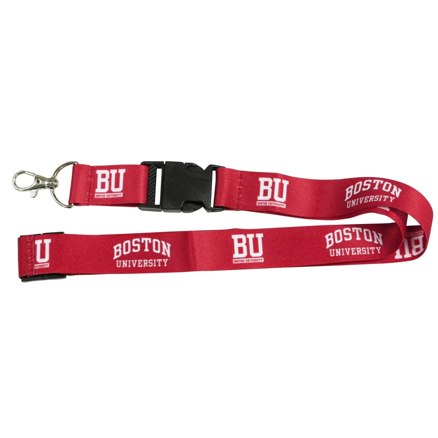 Ultimate Sports Fan Lanyard - Boston Terriers SpiritDurable PolyesterQuick-Release Buckle and Heavy-Duty Clasp Image 1