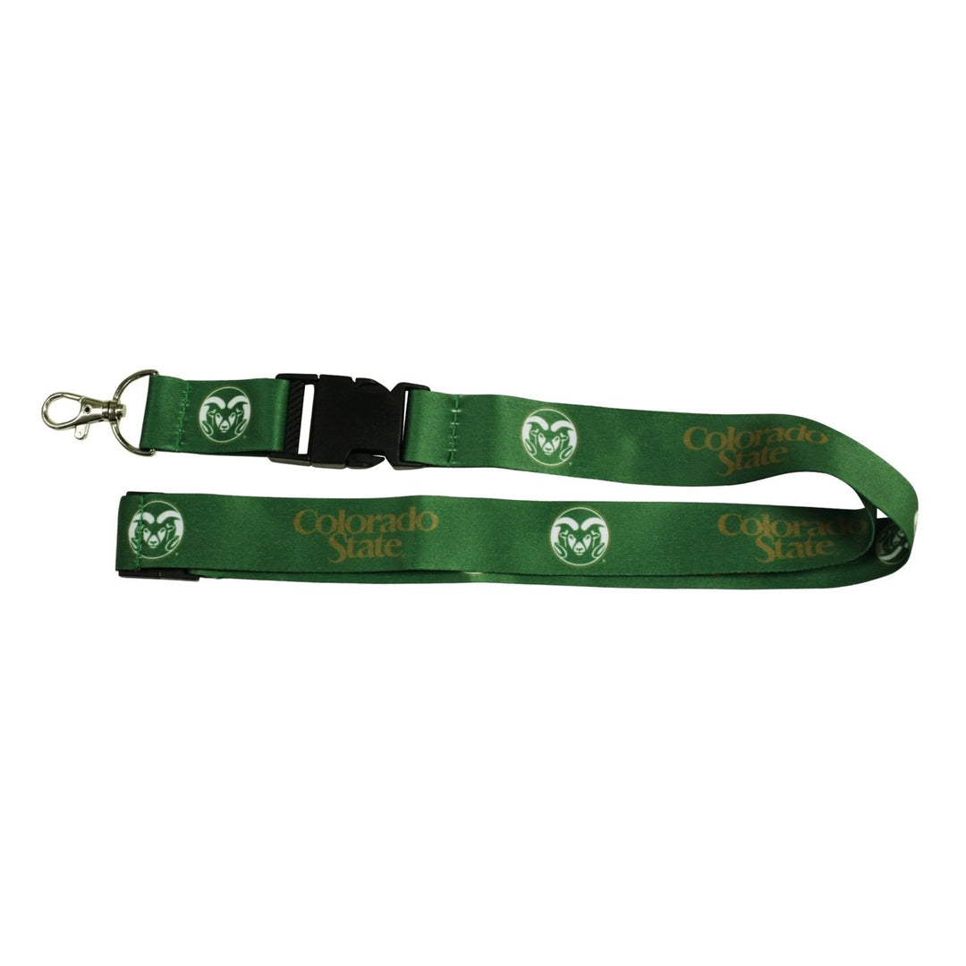 Ultimate Sports Fan Lanyard - Colorado State Rams Spirit Durable Polyester Quick-Release Buckle and Heavy-Duty Clasp Image 1