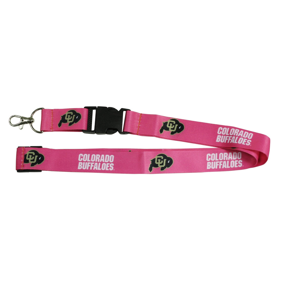 Colorado Buffaloes Pink Lanyard Image 1