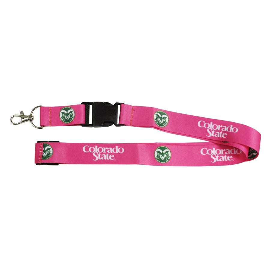 Colorado State Rams Pink Lanyard Image 1