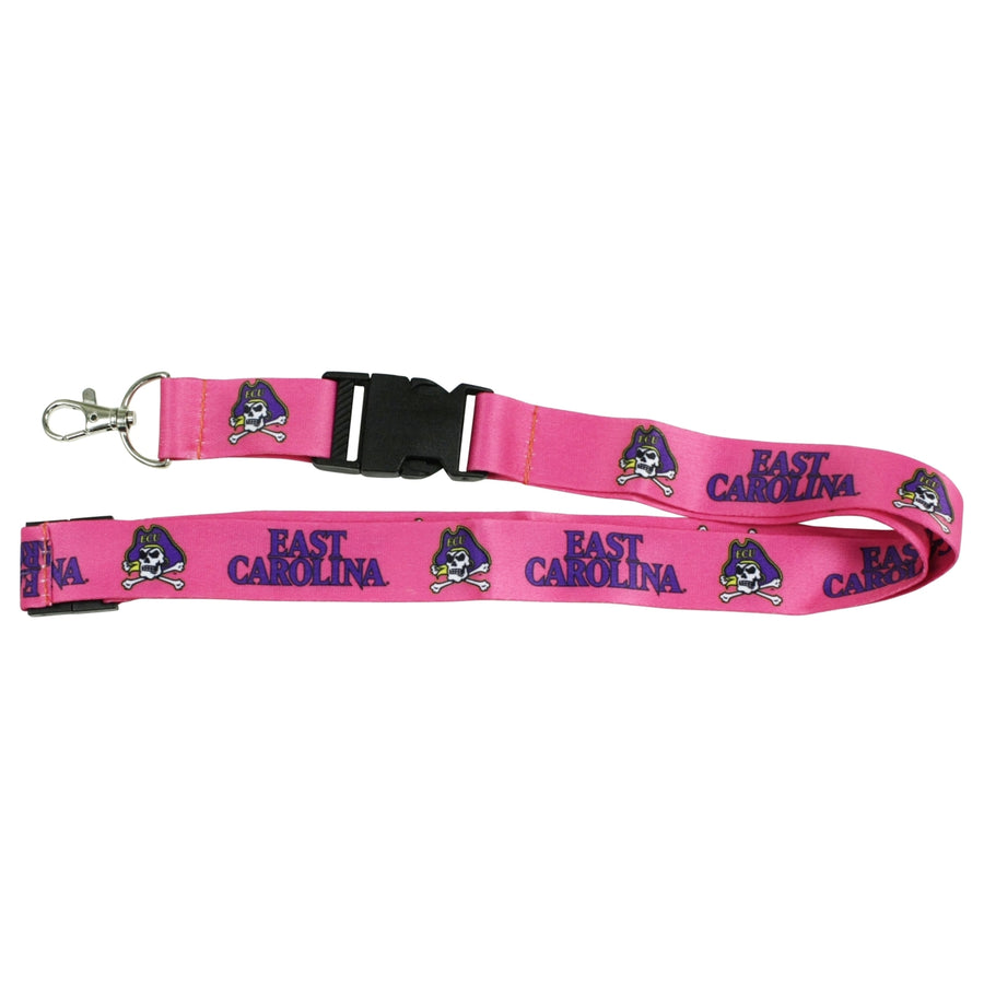 East Carolina Pirates Pink Lanyard Image 1