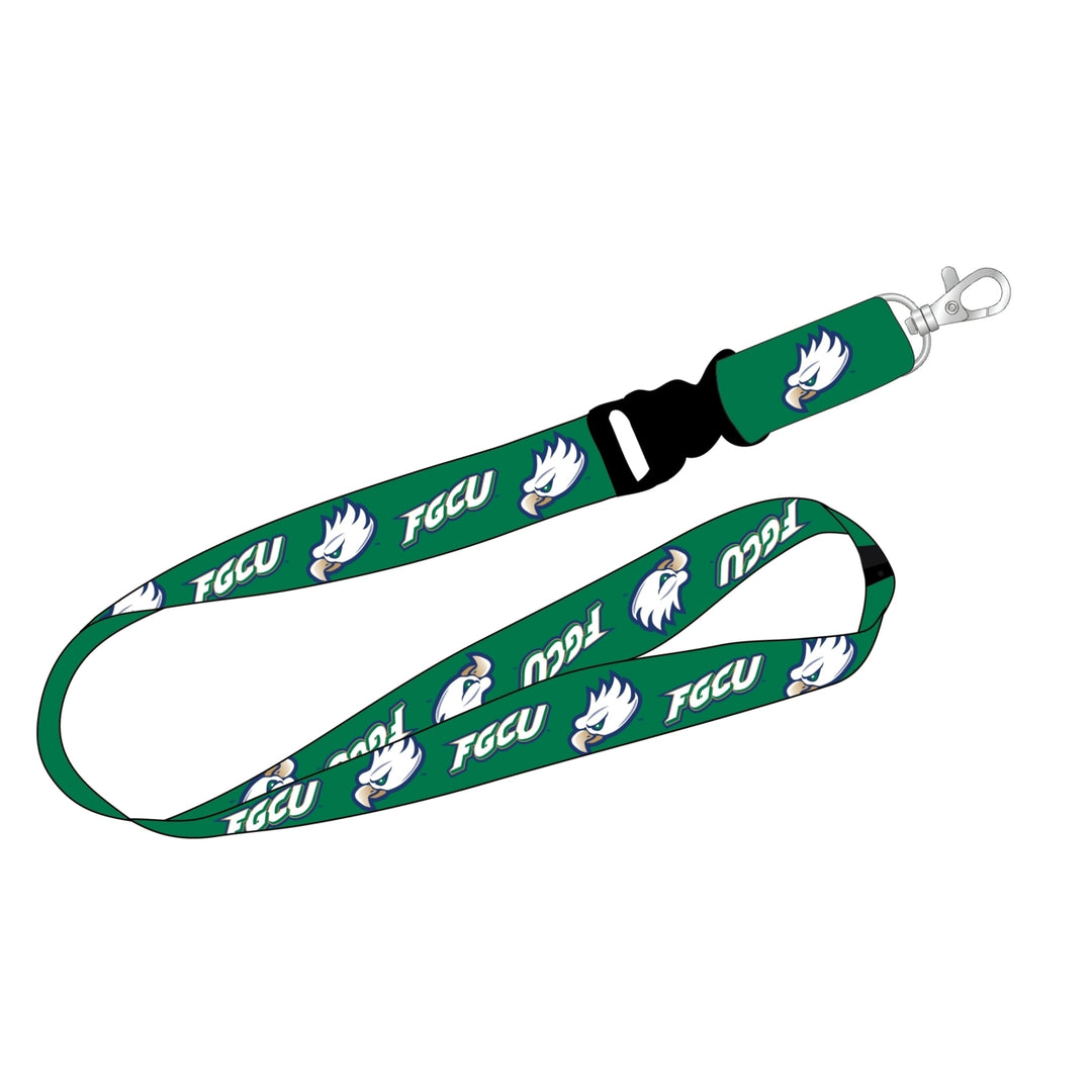 Ultimate Sports Fan Lanyard - Florida Gulf Coast Eagles Spirit Durable Polyester Quick-Release Buckle and Heavy-Duty Image 1