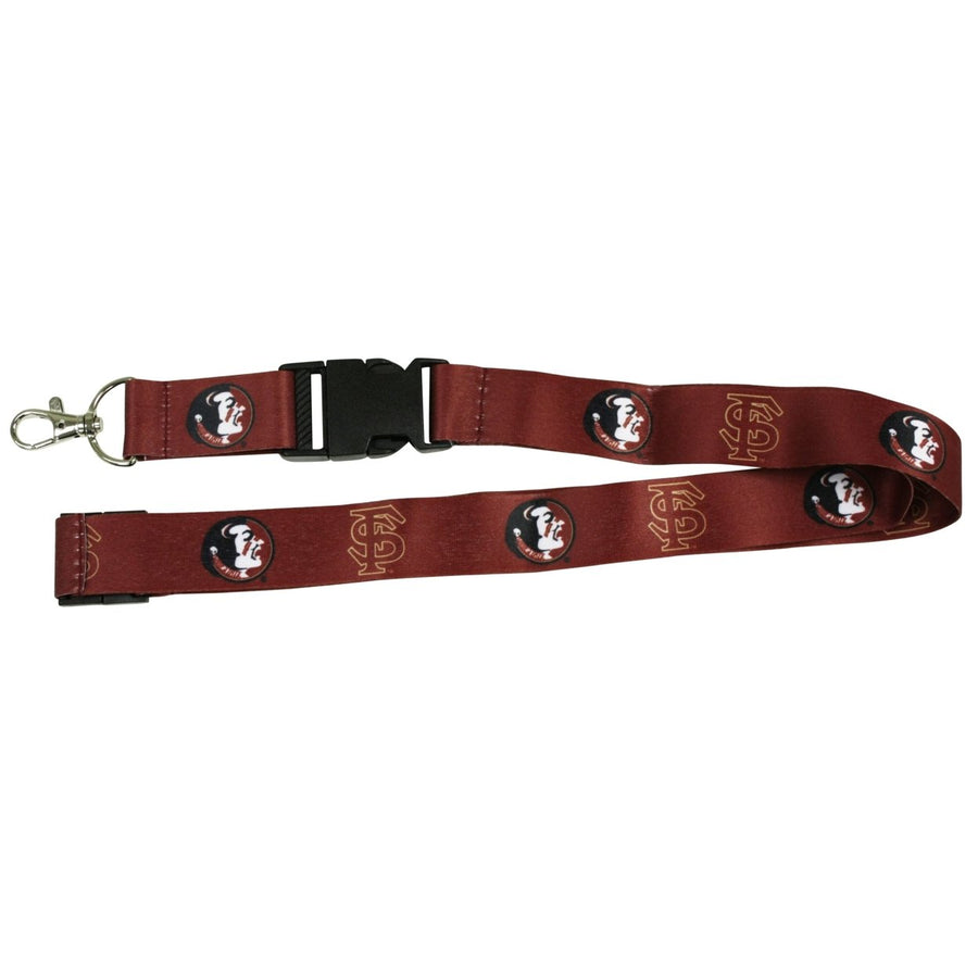 Ultimate Sports Fan Lanyard - Florida State Seminoles Spirit Durable Polyester Quick-Release Buckle and Heavy-Duty Clasp Image 1