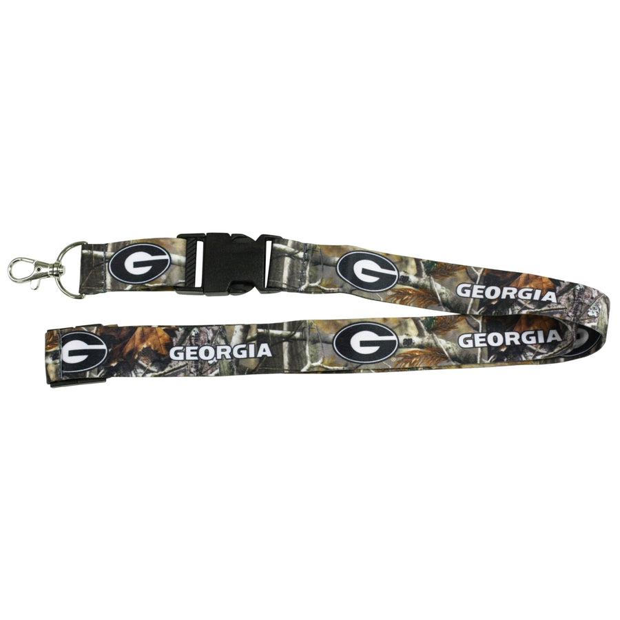 Georgia Bulldogs Camo Lanyard Image 1