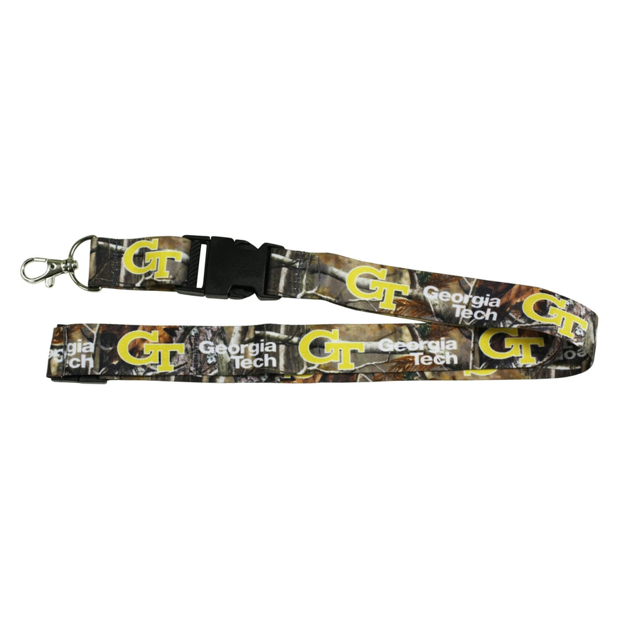 Georgia Tech Yellow Jackets Camo Lanyard Image 1