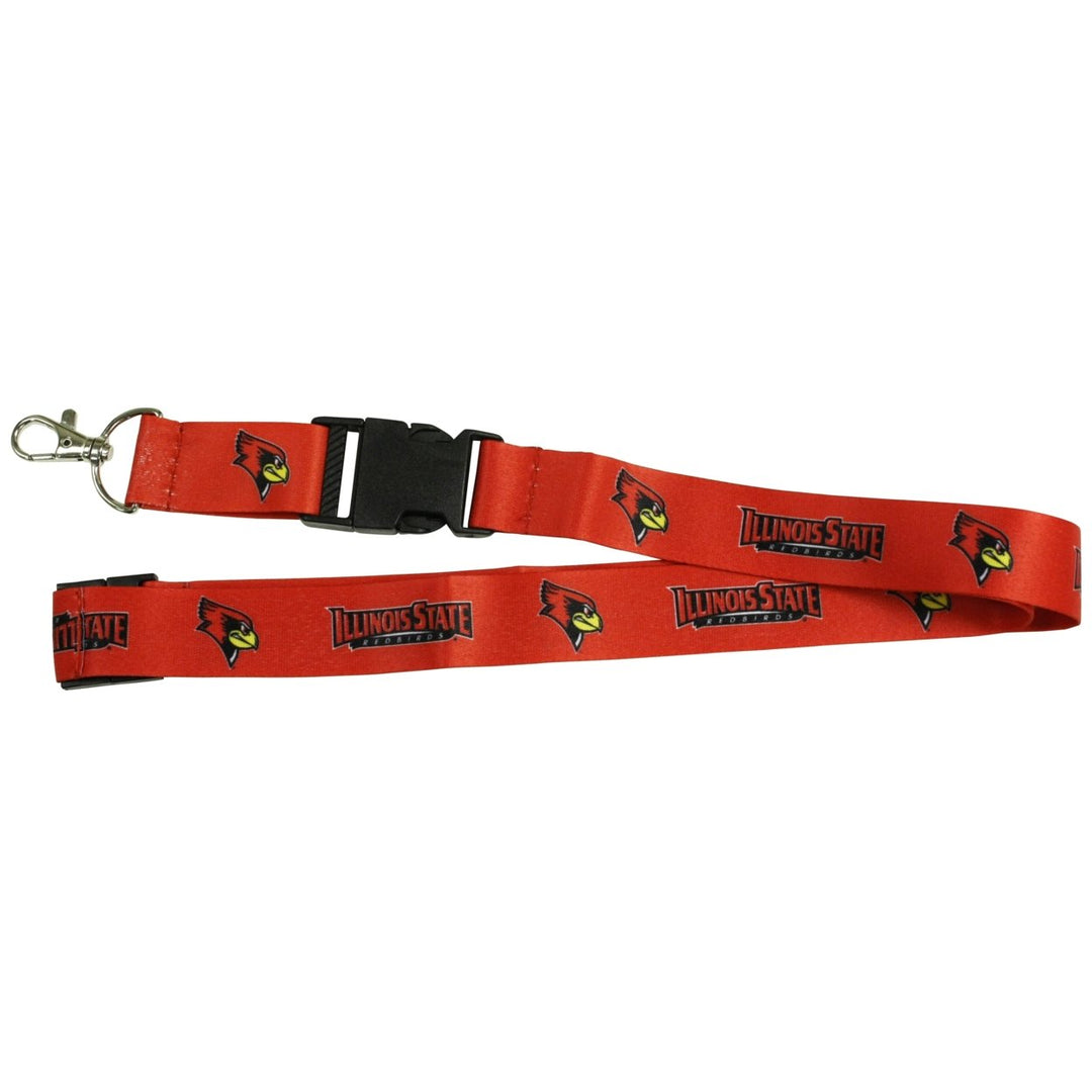 Ultimate Sports Fan Lanyard - Illinois State Redbirds Spirit Durable Polyester Quick-Release Buckle and Heavy-Duty Clasp Image 1