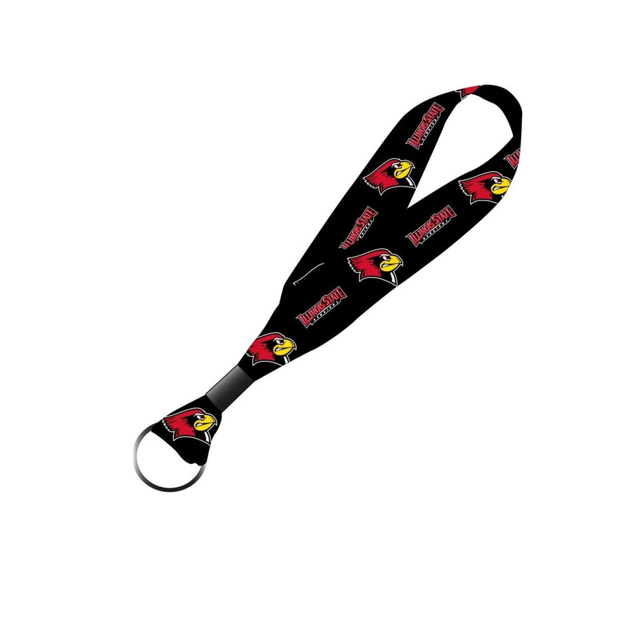 Illinois State Redbirds NCAA Spirit Cloth Keychain Lanyard Image 1