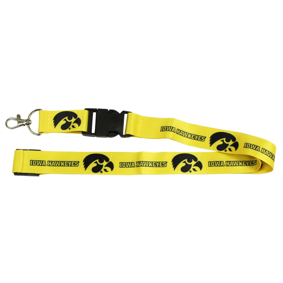 Ultimate Sports Fan Lanyard - Iowa Hawkeyes Spirit Durable Polyester Quick-Release Buckle and Heavy-Duty Clasp Image 1