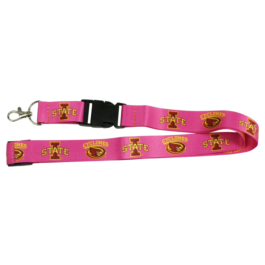 Iowa State Cyclones Pink Lanyard Image 1