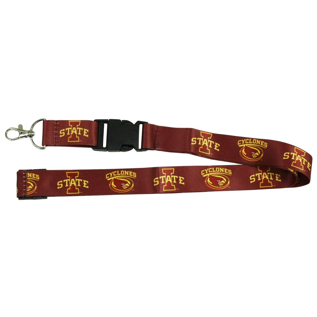 Ultimate Sports Fan Lanyard - Iowa State Cyclones Spirit Durable Polyester Quick-Release Buckle and Heavy-Duty Clasp Image 1