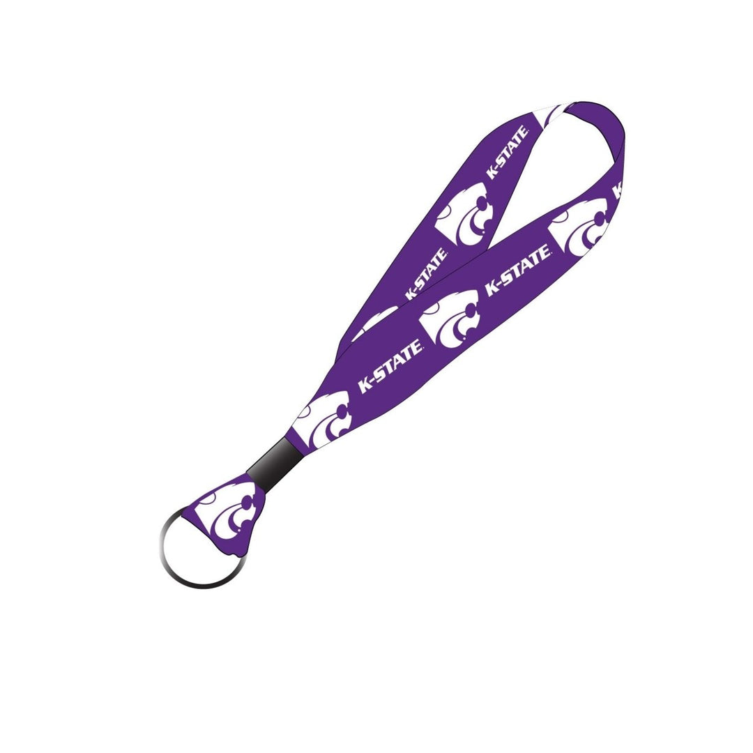 Kansas State Wildcats NCAA Spirit Cloth Keychain Lanyard Image 1