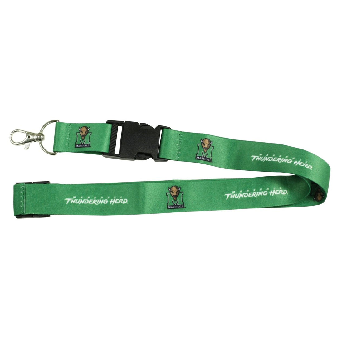 Ultimate Sports Fan Lanyard - Marshall Thundering Herd Spirit Durable Polyester Quick-Release Buckle and Heavy-Duty Image 1