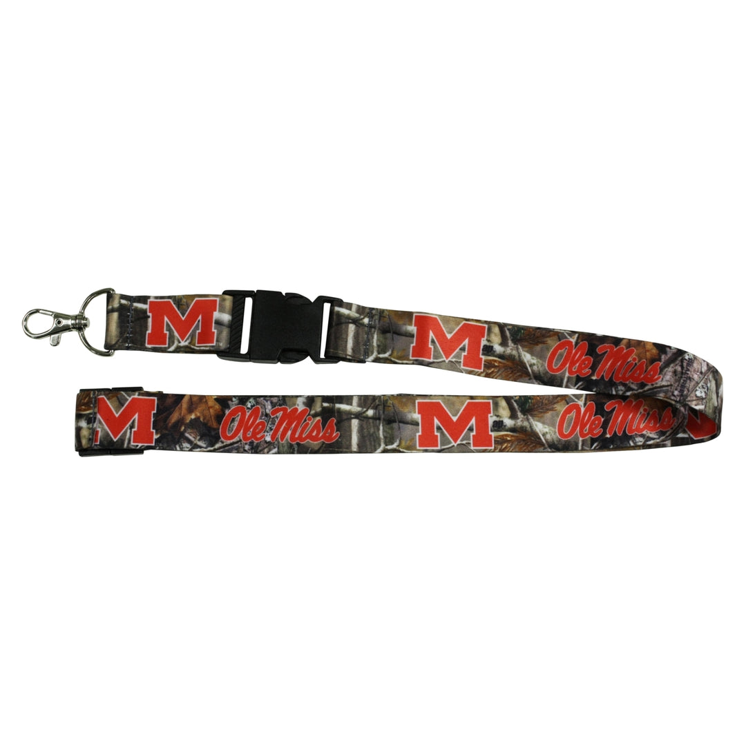 Mississippi Rebels Camo Lanyard Image 1