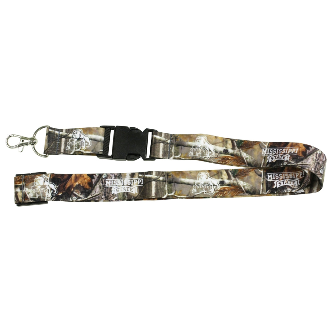 Mississippi State Bulldogs Camo Lanyard Image 1