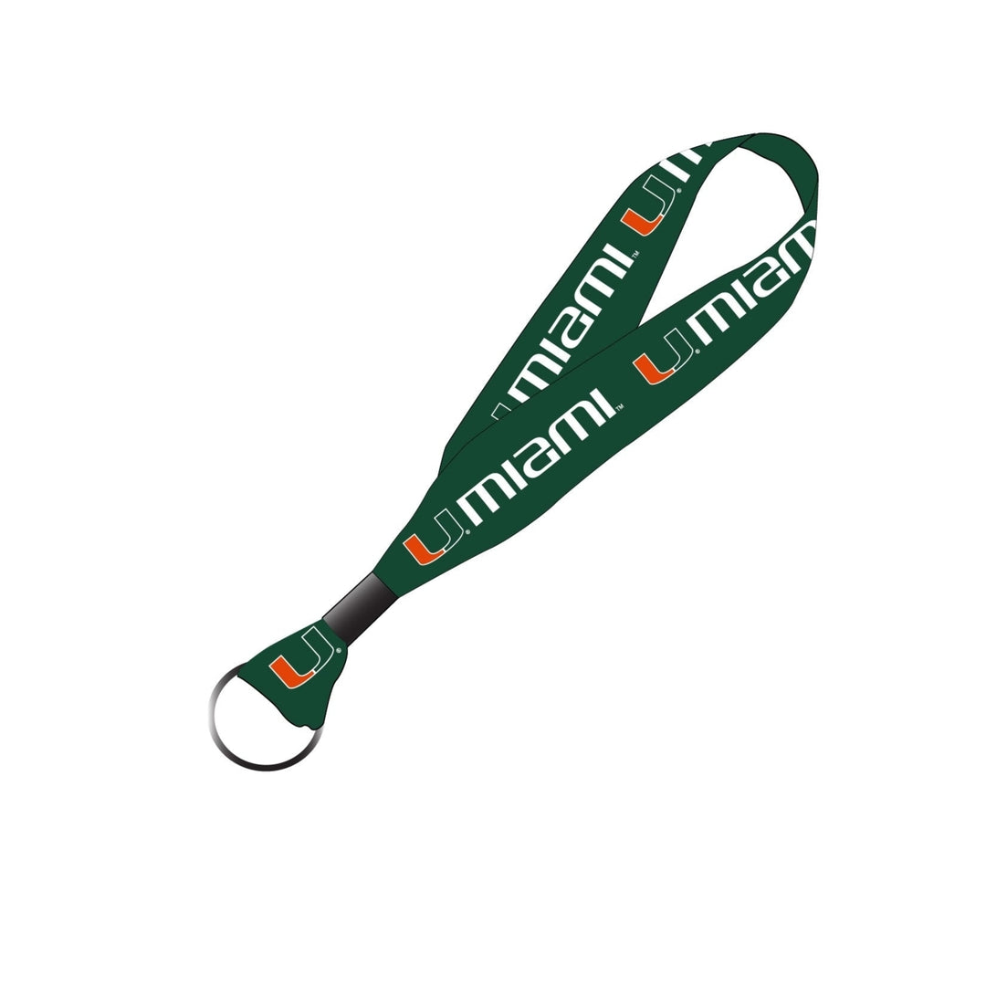 Miami Hurricanes Keychain Lanyard Image 1