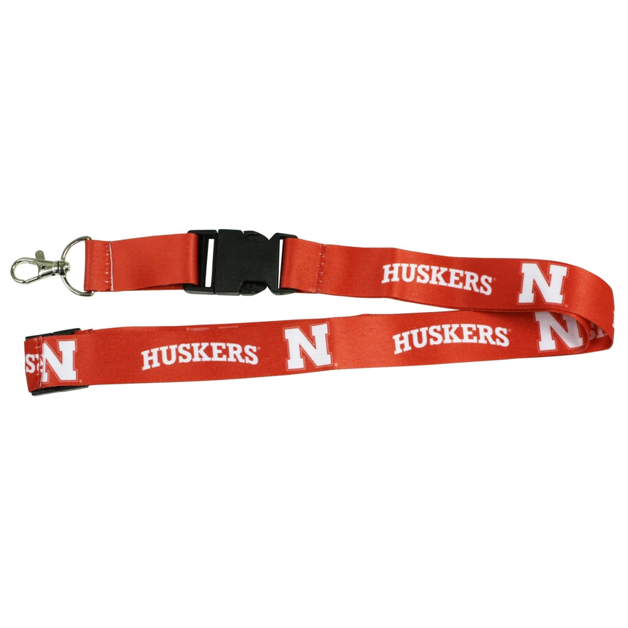 Ultimate Sports Fan Lanyard - Nebraska Cornhuskers Spirit Durable Polyester Quick-Release Buckle and Heavy-Duty Clasp Image 1