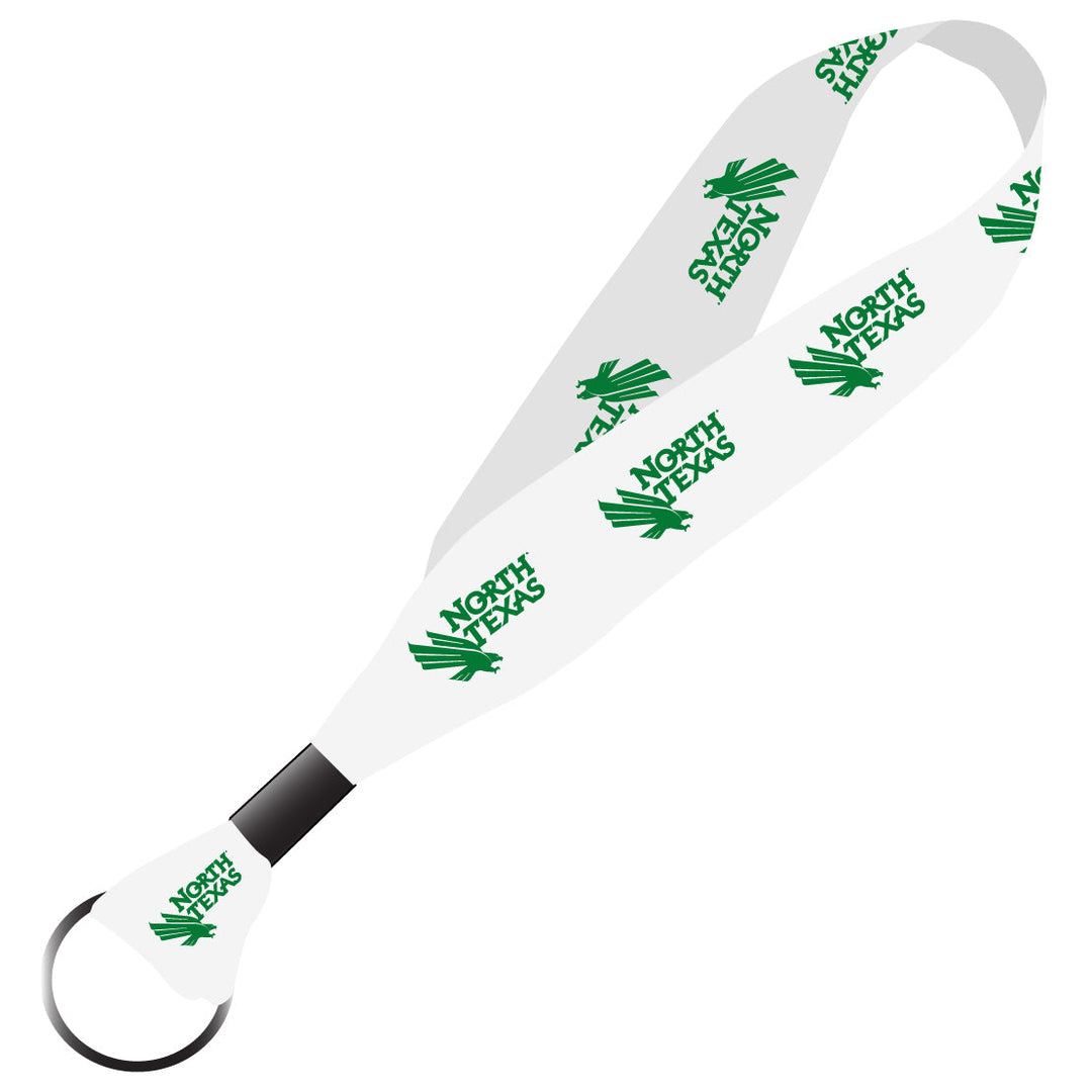 North Texas NCAA Spirit Cloth Keychain Lanyard Image 1