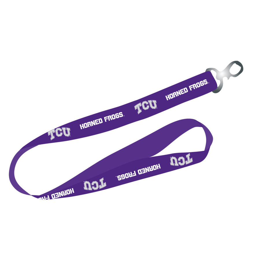 Ultimate Sports Fan Lanyard - Texas Christian University Spirit Durable Polyester Quick-Release Buckle and Heavy-Duty Image 1