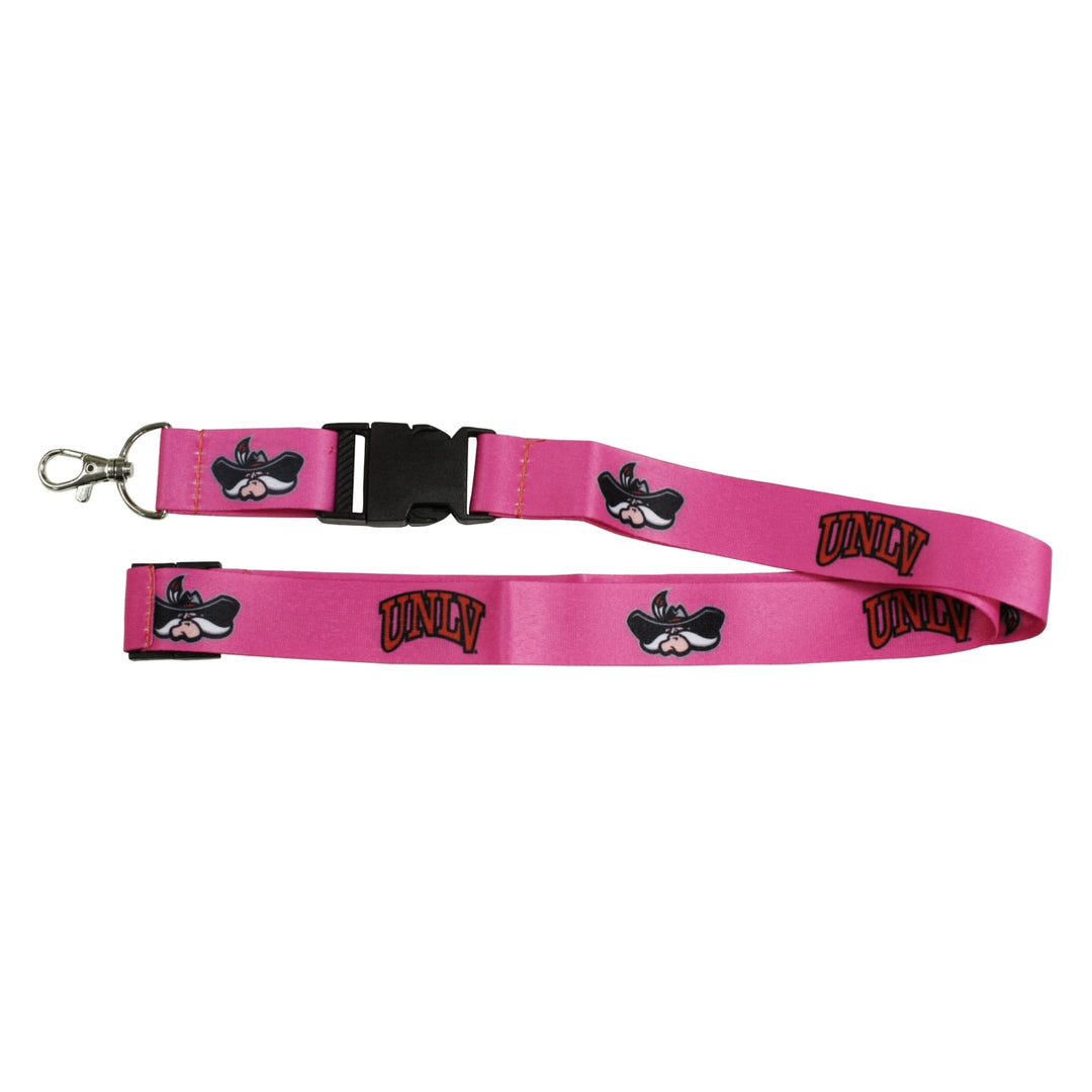 Unlv Rebels Pink Lanyard Image 1