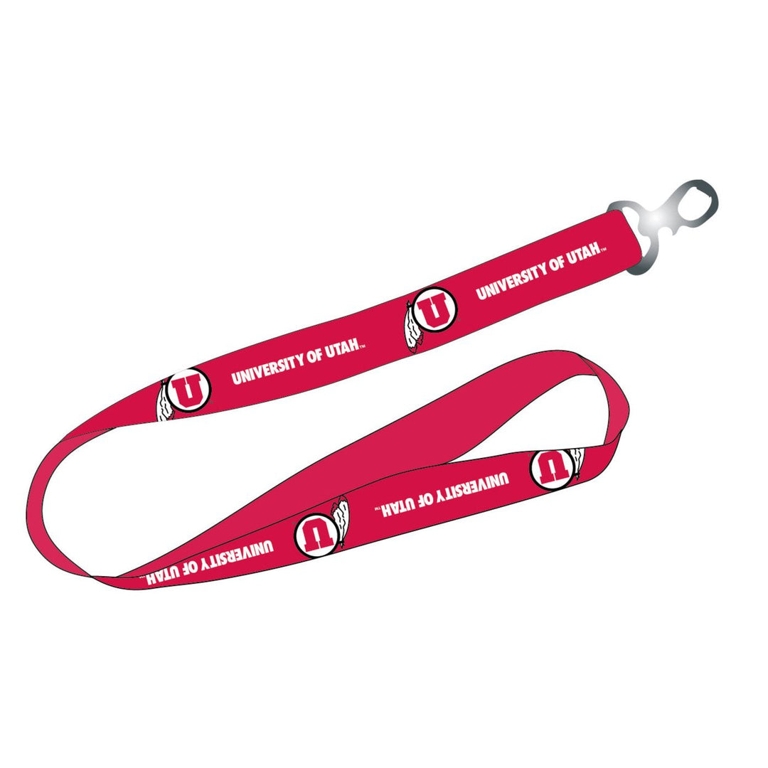 Ultimate Sports Fan Lanyard - Utah Utes Spirit Durable Polyester Quick-Release Buckle and Heavy-Duty Clasp Image 1