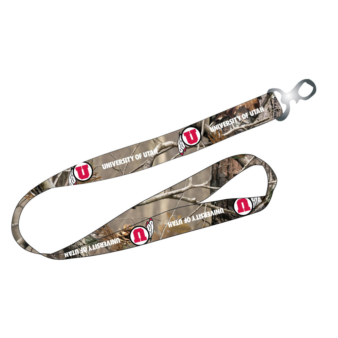 Utah Utes Camo Lanyard Image 1