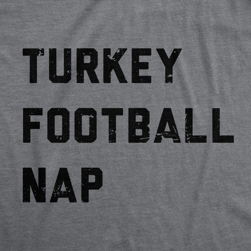 Womens Turkey Football Nap T Shirt Funny Thanksgiving Dinner Tee For Ladies Image 2