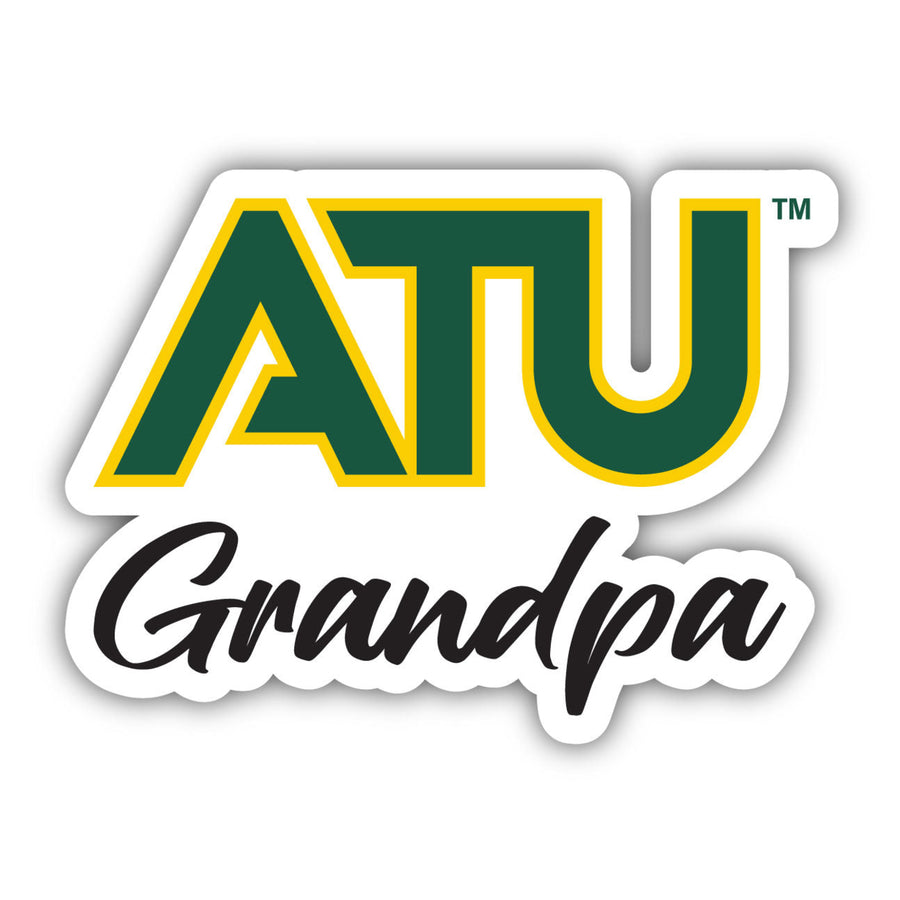 Arkansas Tech University 4-Inch Proud Grandpa NCAA - Durable School Spirit Vinyl Decal Perfect Gift for Grandpa Image 1