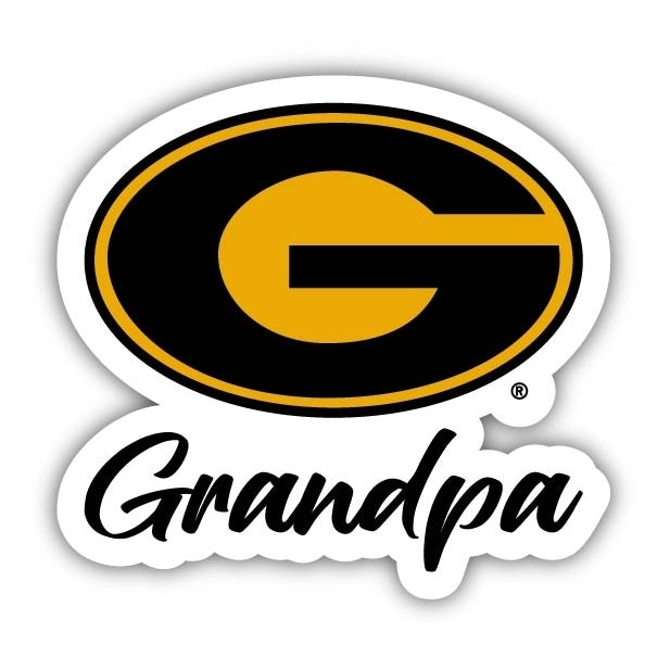 Grambling State Tigers 4-Inch Proud Grandpa NCAA - Durable School Spirit Vinyl Decal Perfect Gift for Grandpa Image 1