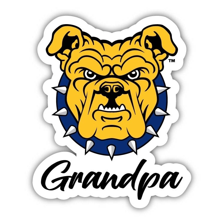 North Carolina AandT State Aggies 4-Inch Proud Grandpa NCAA - Durable School Spirit Vinyl Decal Perfect Gift for Grandpa Image 1