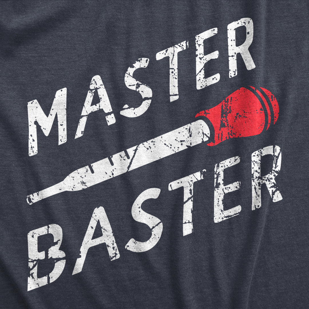 Mens Master Baster T Shirt Funny Innapropriate Thanksgiving Dinner Sex Joke For Guys Image 2