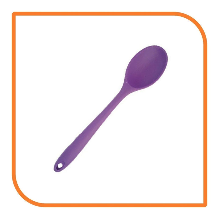 8" Purple Silicone Spoon by MyXOHome (124 or 6 Spoons) Image 10