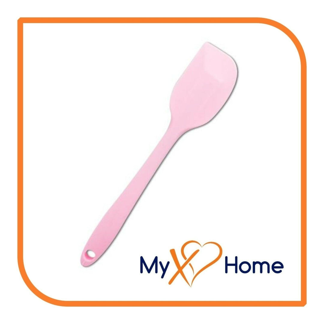 9.5" Pink Silicone Spatula by MyXOHome (1 2 4 or 6 Spatulas) Image 2