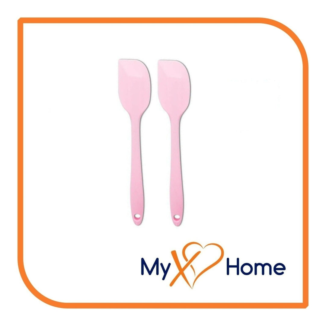 9.5" Pink Silicone Spatula by MyXOHome (1 2 4 or 6 Spatulas) Image 3