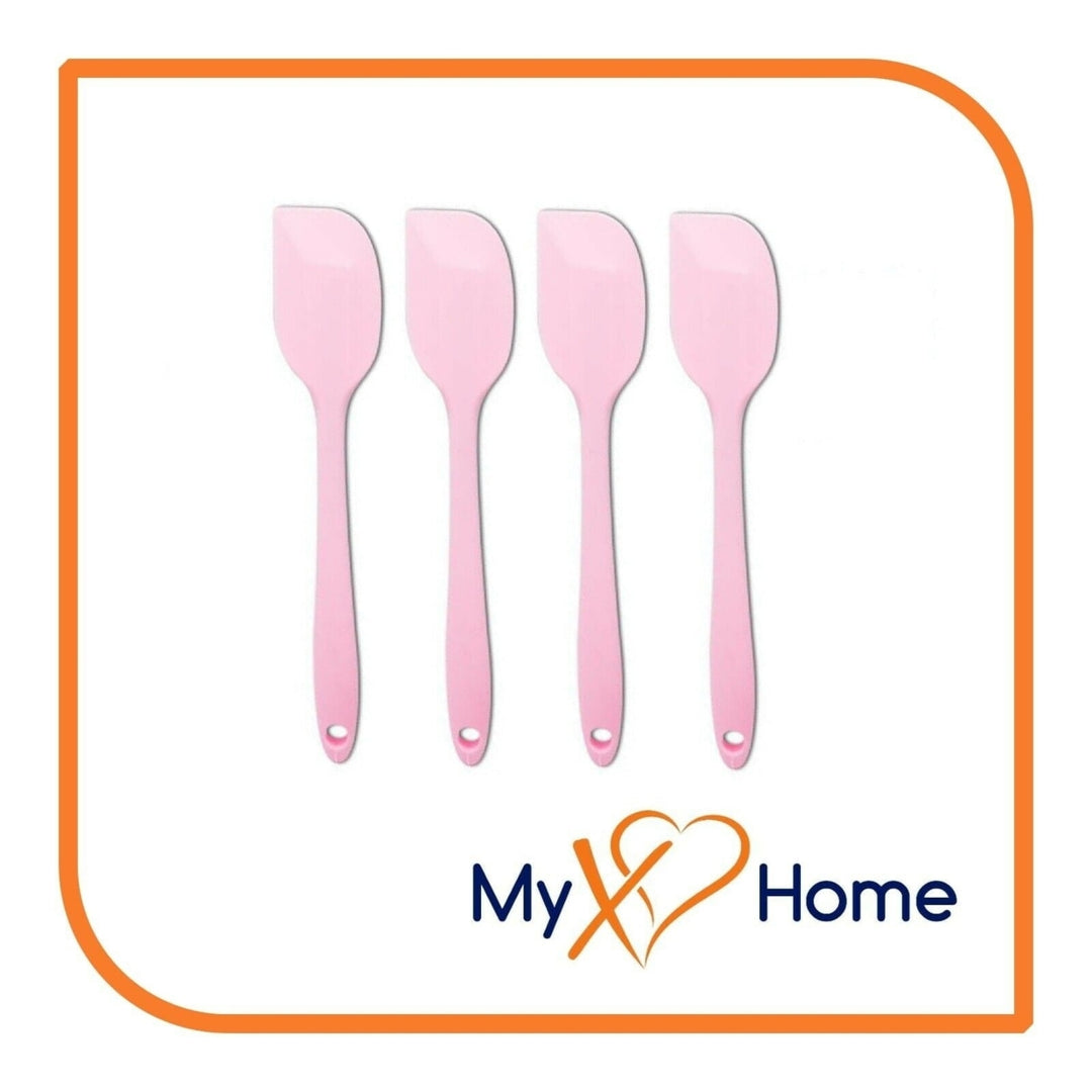 9.5" Pink Silicone Spatula by MyXOHome (1 2 4 or 6 Spatulas) Image 4