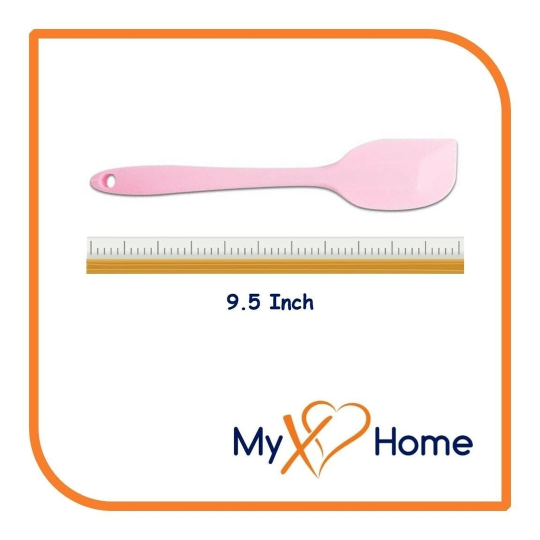 9.5" Pink Silicone Spatula by MyXOHome (1 2 4 or 6 Spatulas) Image 9