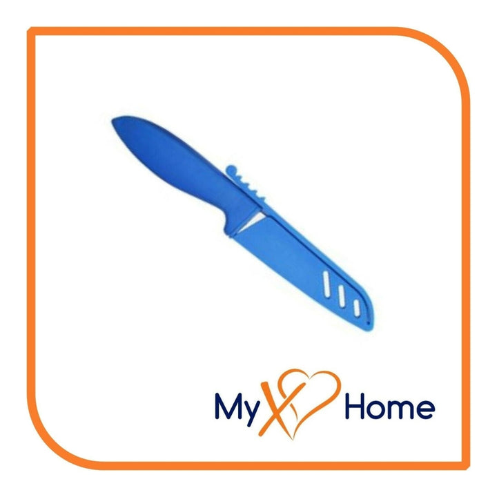 8" Blue Silicone Knife by MyXOHome (1 2 4 or 6 Knives) Image 8