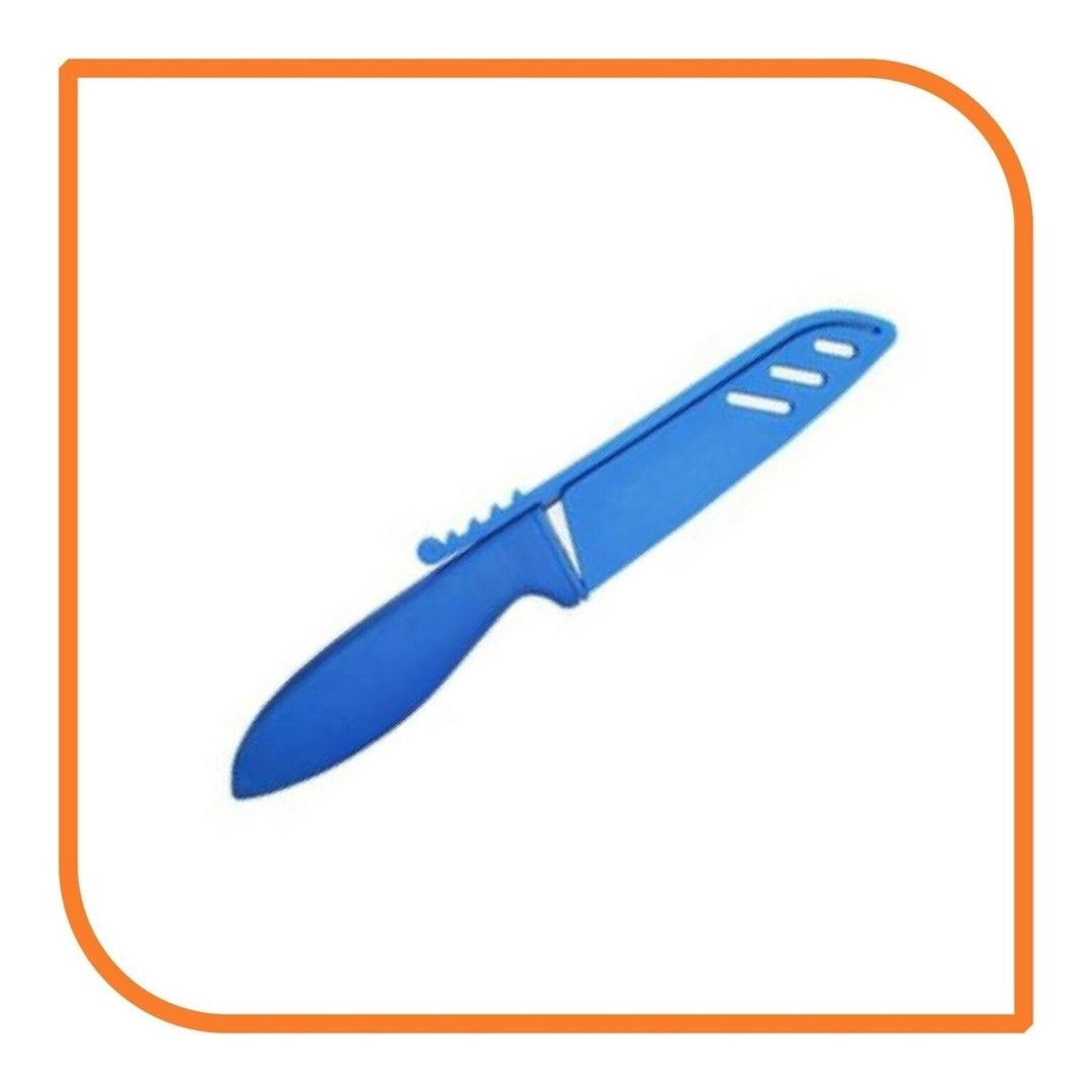 8" Blue Silicone Knife by MyXOHome (1 2 4 or 6 Knives) Image 10